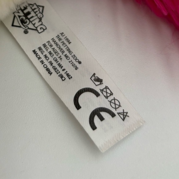 THE PETTING ZOO 1994 Rainbow Unicorn - Picture 5 of 7